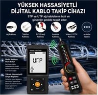 Novacom NVC-LT300S 3 Lcd Ekranlı Tdr Metraj - Pse Voltaj - Fiber Optik Kablo Test Cihazı