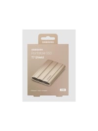 Samsung 2TB T7 Shield Usb 3.2 (Okuma 1050MB - Yazma 1000MB) Bej Taşınabilir SSD Disk MU-PE2T0K-WW