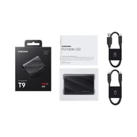 Samsung 4TB T9 MU-PG4T0B-WW Mini USB 3.2 Gen 2.2 Type C Siyah Taşınabilir SSD