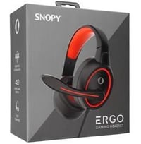 Snopy SN-GX1 ERGO Siyah-kırmızı 3,5mm Gaming Oyuncu Mikrofonlu Kulaklık