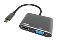 Vcom CU451 Type-C To Vga Hdmi Usb Type-C Çevirici