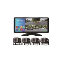 X614 10İNÇ AHD 4 KAMERALI DOKUNMATİK KAYITLI ARAÇ SETİ