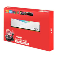XPG 16GB-2 Lancer RGB DDR5 6000MT-s PC5-48000 CL 30-40-40 1.35V Soğutuculu Beyaz PC Ram