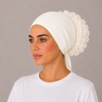 Dikişsiz Fırfırlı Bone