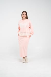 Danter Detaylı Kelebek Nakışlı İkili Takım | K8068