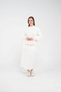 Danter Detaylı Kelebek Nakışlı İkili Takım | K8068