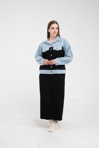 Kot Detaylı Etekli İkili Takım K1723