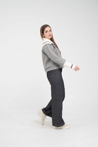 Oversize Fermuarlı Sweat Ceket K1720