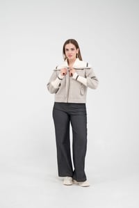 Oversize Fermuarlı Sweat Ceket K1720