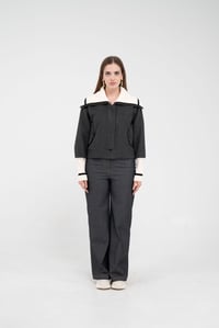 Oversize Fermuarlı Sweat Ceket K1720
