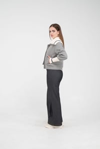 Oversize Fermuarlı Sweat Ceket K1720