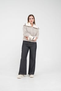 Oversize Fermuarlı Sweat Ceket K1720