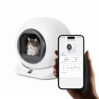 Akıllı Otomatik Kedi Tuvaleti (Wifi ) | 65 Lt Hacim, Mobil Uygulama Kontrollü (BPW1026)