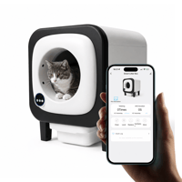 Akıllı Otomatik Kedi Tuvaleti (Wifi ) | 72 Lt Hacim, Mobil Uygulama Kontrollü (BPW1025)