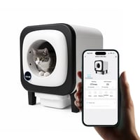 Akıllı Otomatik Kedi Tuvaleti (Wifi+ Kamera ) | 72 Lt Hacim, Mobil Uygulama Kontrollü (BPC1025)