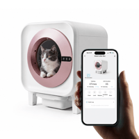 Akıllı Otomatik Kedi Tuvaleti (Wifi + Kamera) | 72 Lt Hacim, Mobil Uygulama Kontrollü (BPC1027)