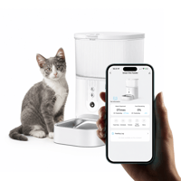 Akıllı Otomatik Mama Kabı (Wifi + Kamera ) | 3 Lt Hacim, Mobil Uygulama Kontrollü (BPC1041)