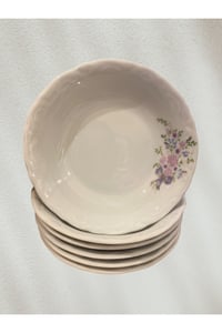 Buket 14cm Çerezlik Çukur Tabak 6'lı