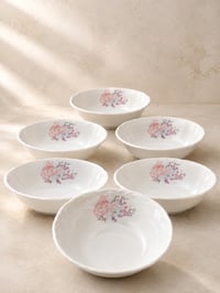 Glorya 17 cm Çukur Tabak 6 Adet