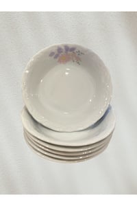 Melodi 14cm Çerezlik Çukur Tabak 6'lı