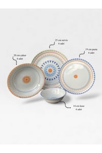 Mira 24 Parça 6 Kişilik Set