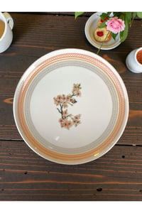 Pink Flower 20cm Pasta Tabak 4'lü