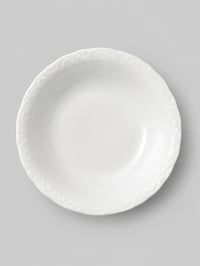 Porland Porselen Beyaz Anadolu 17 cm Çukur Yemek Tabağı 6 Adet