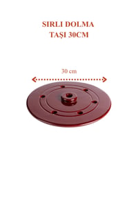 Sırlı Dolma Taşı 30CM