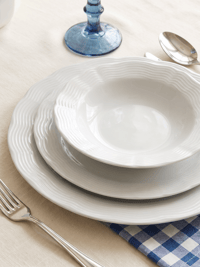 Wavy 24 Parça 6 Kişilik Porselen Yemek Takımı 