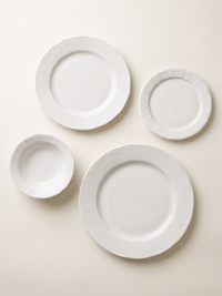 Wavy 24 Parça 6 Kişilik Porselen Yemek Takımı 