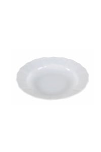 WAVY Beyaz 24 parça 6 kişilik porselen yemek takımı