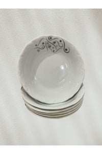 Yakamoz 14cm Çerezlik Çukur Tabak 6'lı
