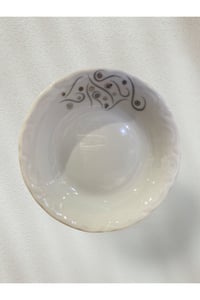 Yakamoz 14cm Çerezlik Çukur Tabak 6'lı