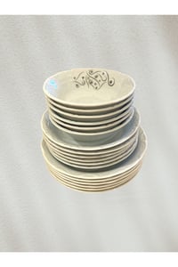 Yakamoz 18 Parça Yemek Takımı