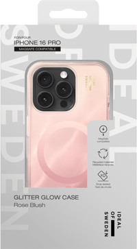 Glitter Glow Iphone 16 Pro Magsafe Telefon Kılıfı
