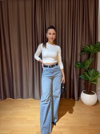 HIGHT WAIST DENİM JEAN