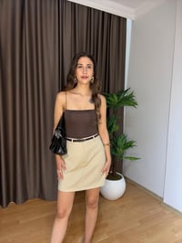 KEMER DETAYLI TAŞ RENGİ 