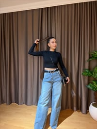 LİKRASIZ WIDE LEG JEAN