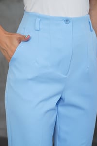 Havuç Buz Mavisi Pantolon