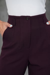 Havuç Mürdüm Pantolon