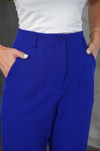Havuç Saks Mavisi Pantolon