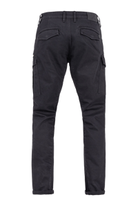 Defender Kargo Siyah Unisex Motosiklet Pantolonu