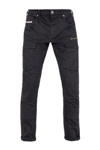 Defender Kargo Siyah Unisex Motosiklet Pantolonu