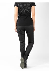 Kevlar® Kadın Siyah Motosiklet Pantolonu Jd4009