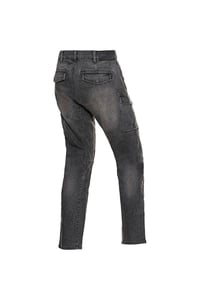 Korumalı Dark Grey Motosiklet Pantolonu MJD5006