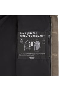 Korumalı Motosiklet Kevlar Olive Ceket