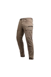 Unisex Bej Jeans Motosiklet Pantolonu John Doe Kevlar Jdc5004