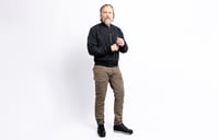 Unisex Bej Jeans Motosiklet Pantolonu John Doe Kevlar Jdc5004