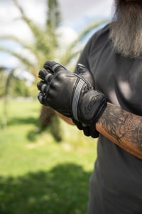Vecton Custom Deri Motosiklet Eldiveni