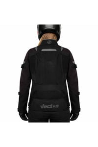 Vecton Kadın 4 Mevsim Korumalı Kevlar Motosiklet Montu
